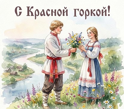«Кто на Красную горку женится, тот вовек не разженится»